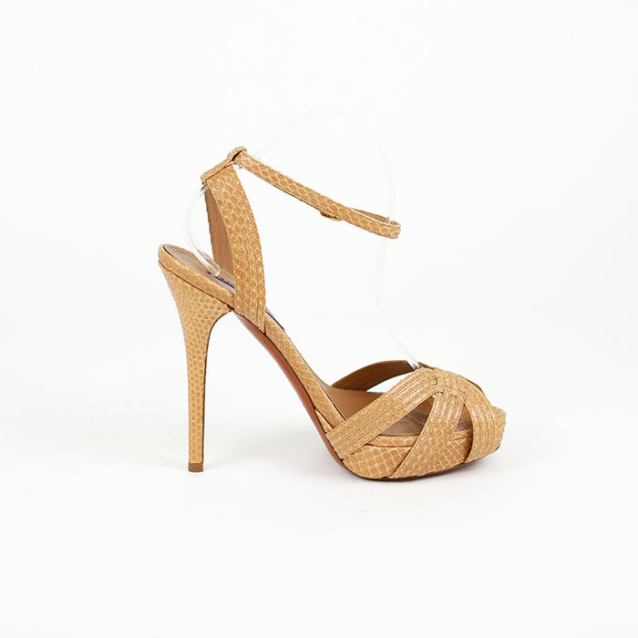 RALPH LAUREN Snake Platform Sandals