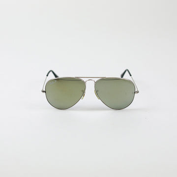 RAY BAN Metal Aviator Sunglasses