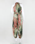 TBAGS LOS ANGELES Printed Halterneck Jumpsuit