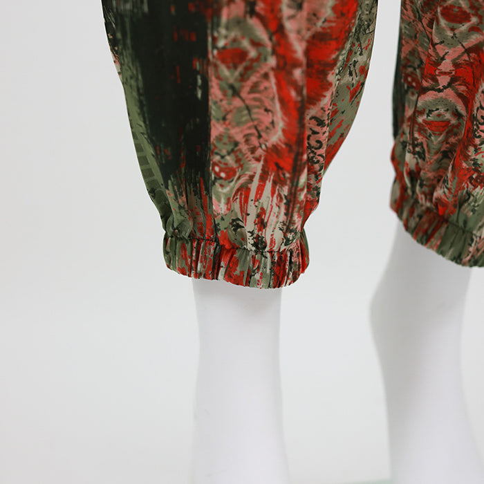 TBAGS LOS ANGELES Printed Halterneck Jumpsuit