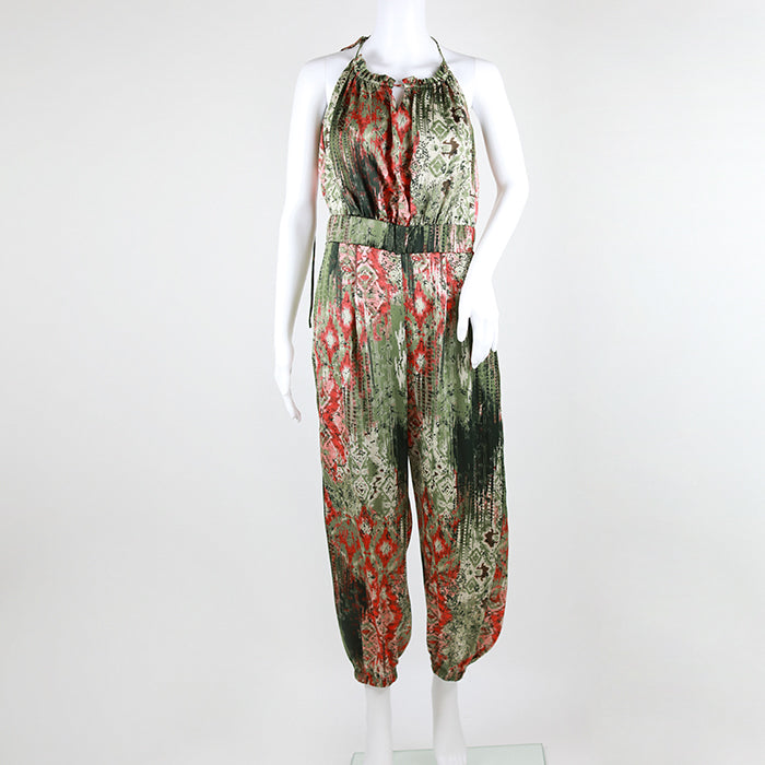 TBAGS LOS ANGELES Printed Halterneck Jumpsuit