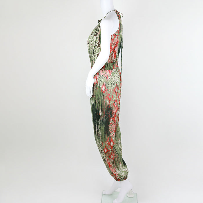 TBAGS LOS ANGELES Printed Halterneck Jumpsuit