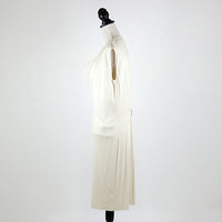 SAINT LAURENT Cowl-Neck Sleeveless Dress